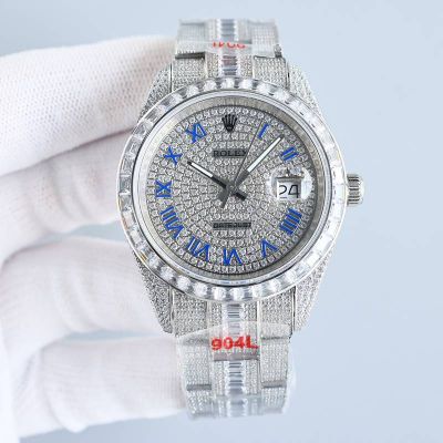 ROLEX 904L Steel 2824 Automatic Movement 41MM Log Series Watch